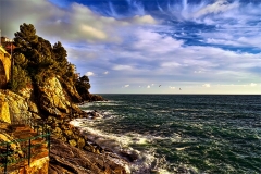 IN VOLO LIBERO SULLA SCOGLIERA BIANCA