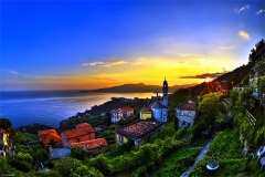 SAN PIETRO E SANT'ANDREA DI ROVERETO AL TRAMONTO